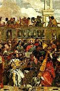 Paolo  Veronese details of marriage feast at cana oil painting